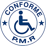 compatible PMR et personne en fauteuil roulant